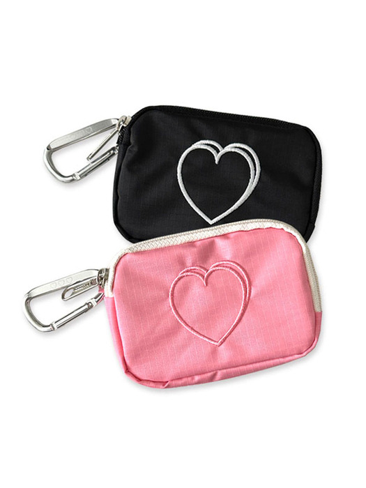 signature heart card wallet (2color)