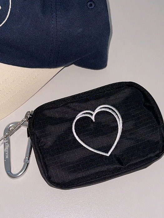 signature heart card wallet (2color)