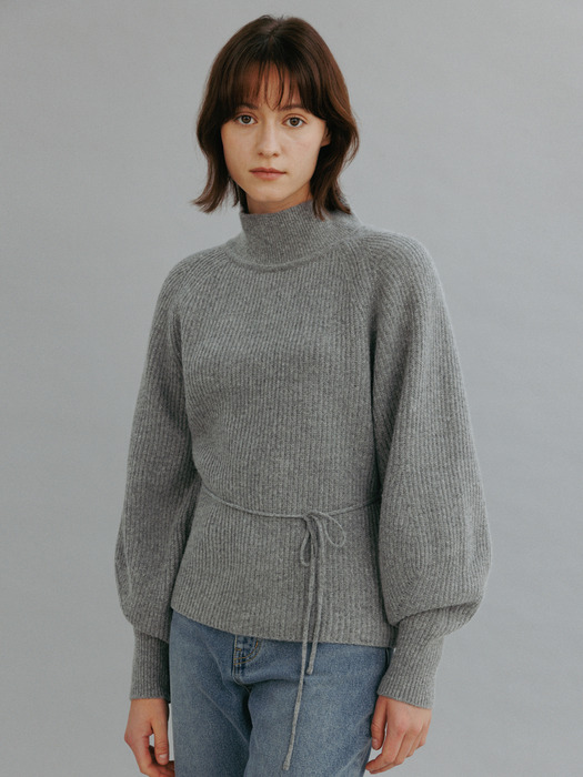 NEST TURTLE NECK KNIT (3colors)