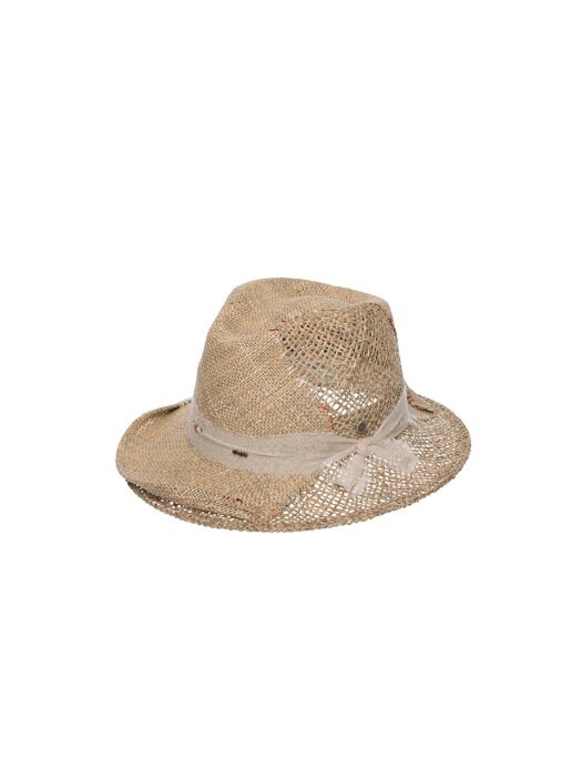 Neo-vintage straw hat