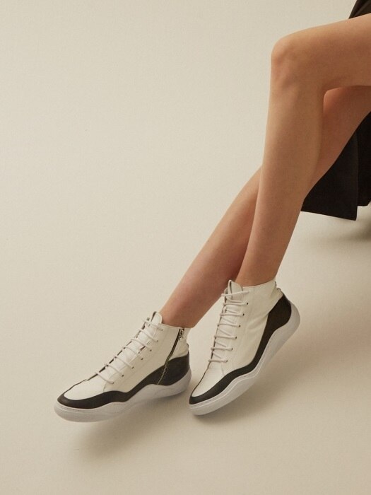 Wave High Sneakers_1033 white/black