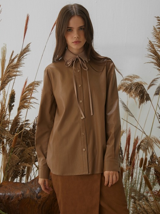 Mazel Blouse - Brown