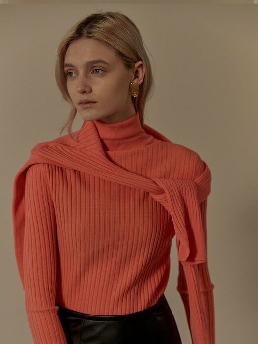 Golji slim turtleneck knit SK9WL019_4color