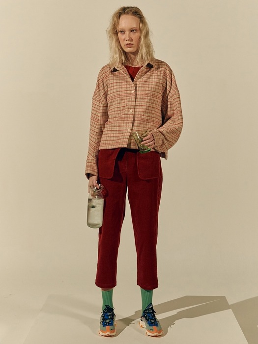 Rolla Corduroy Pants (Wine)