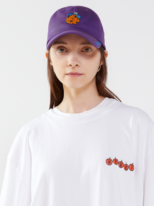 [SM20 SV X Sesame Street] Summer Point Ball Cap(Purple)