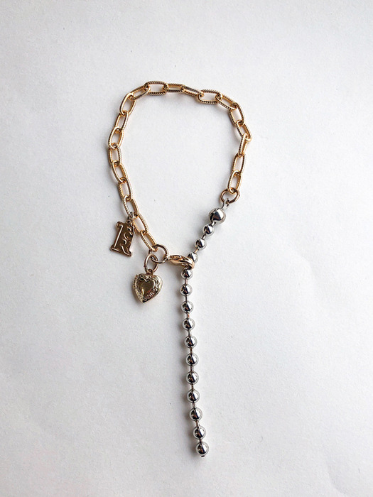 [SET]Heartbook choker necklace+Mini heartbook ankle bracelet