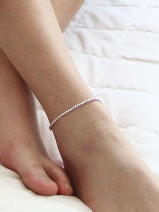 LU13 Beads ball anklet