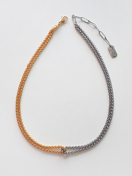 Mobius rope chain Necklace