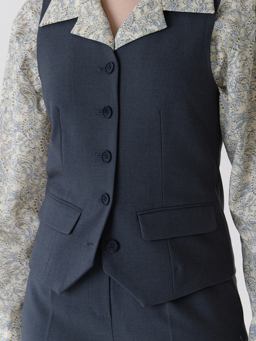 waistcoat (navy)