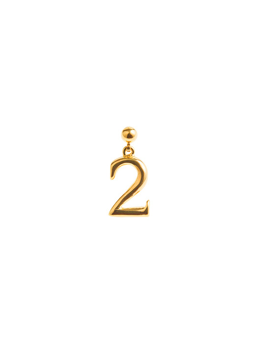 NUMBER EARRING, 2
