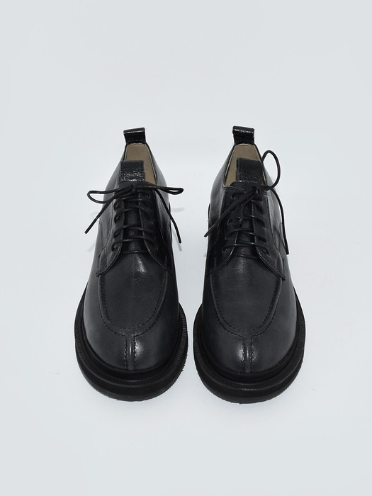 Vintage Classic Oxford Shoes-Dark Grey