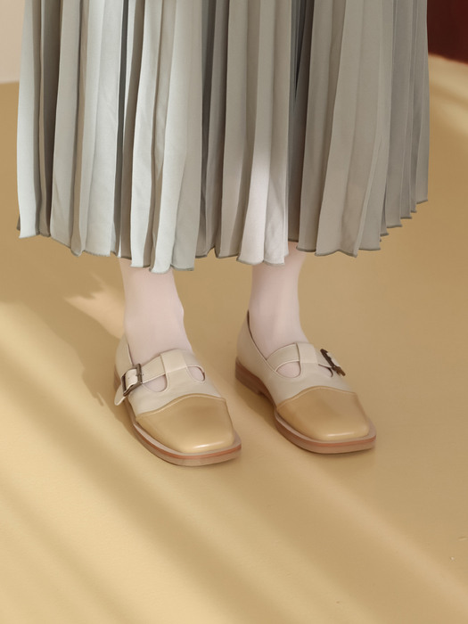 combi mary loafer_beige_21026