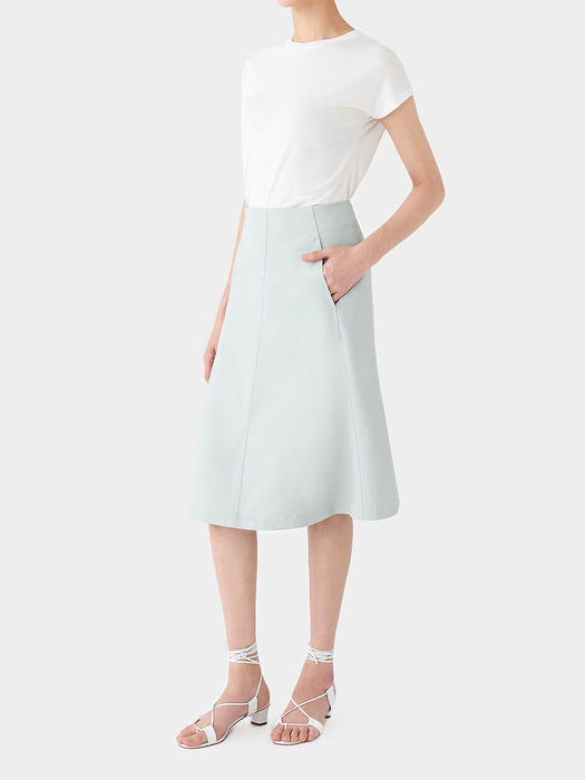 WIND WILKO COTTON STITCH SKIRT