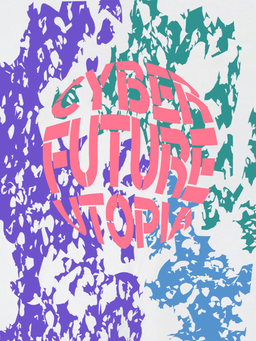 cyber future utopia t-shirt_white