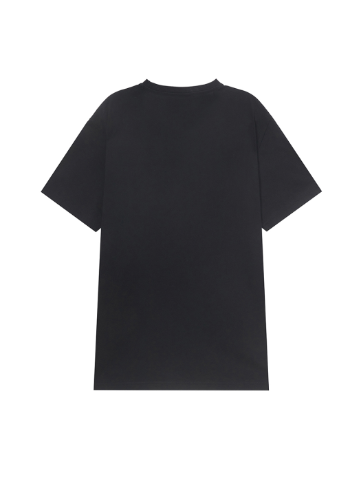 [Online Exclusive] [EU] 빈티지 그래픽 반팔 티셔츠 (BLACK) CKTS1E344BK