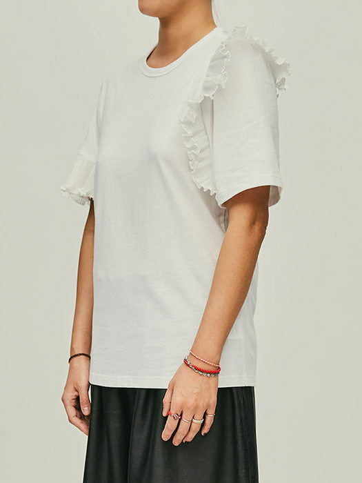Humming short-sleeved T-Shirt (허밍 쇼트 슬리브 티셔츠) White