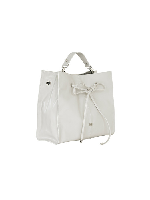 tenue bag, ivory