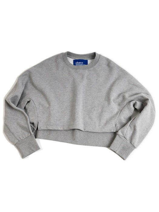 CROP LAYERED SWEATSHIRT OSOCR001-GY