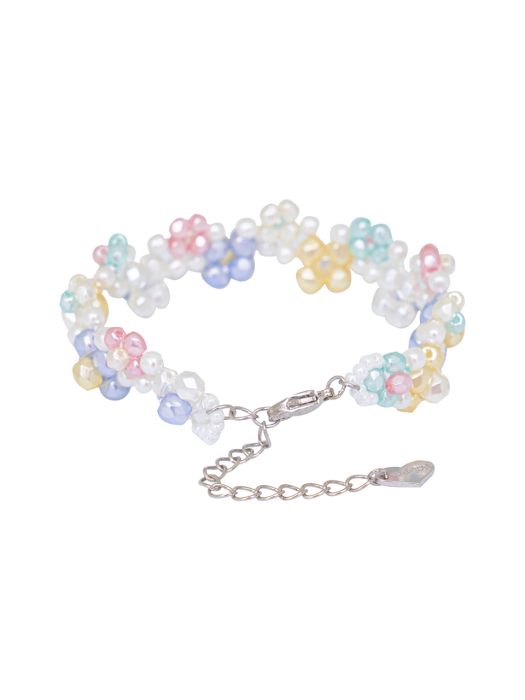 Scatter Beads Bracelet (Mixed Pearl)