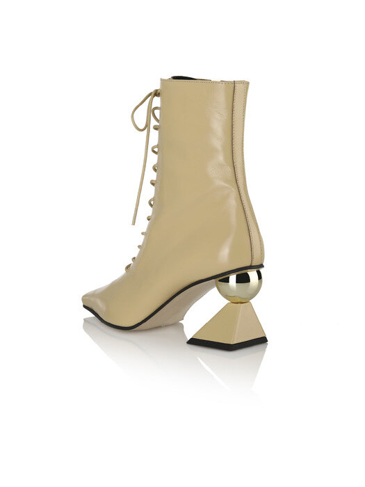 Gloria Lace-up Ankle Boots / 21AW-B542 / BUTTER