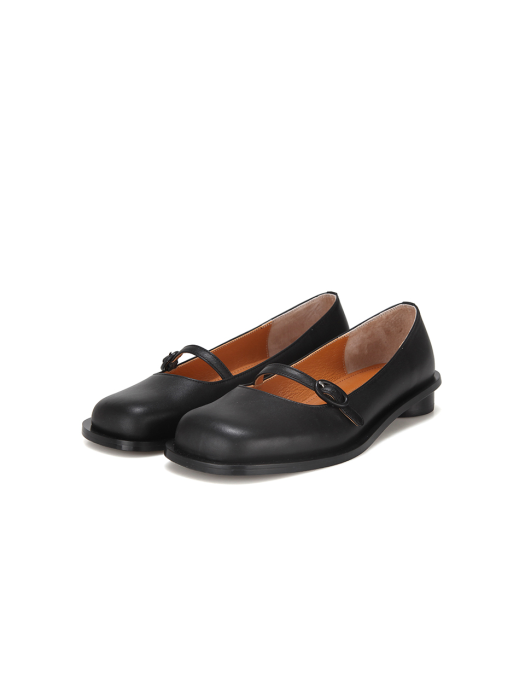 Mono Strap Shoes_21511_black