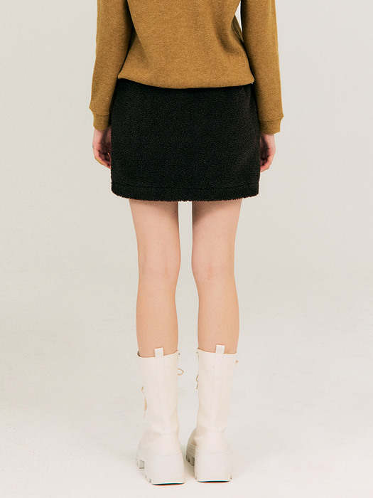 Dumble Mini Skirt_Dark Brown
