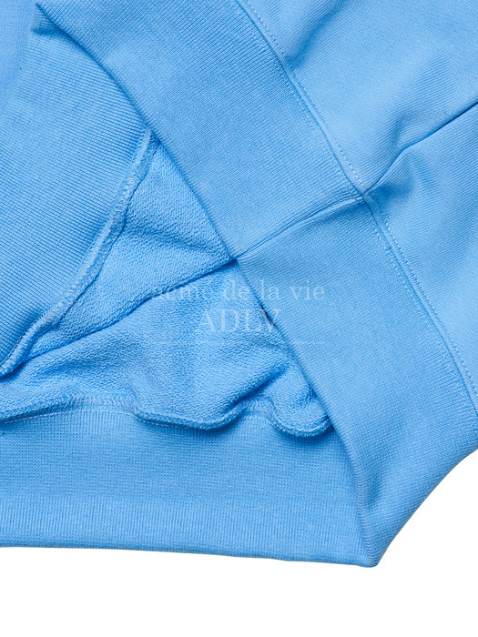 POINT LOGO HOODIE SKYBLUE