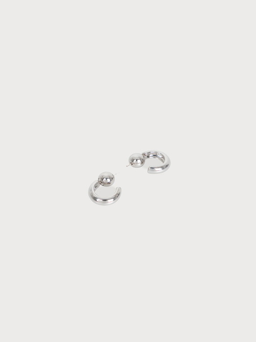 no.23 earring silver small