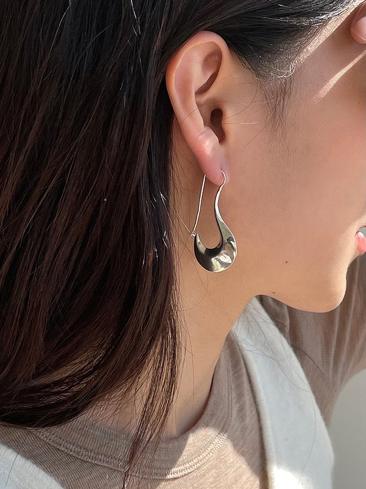 [silver925] flow earring