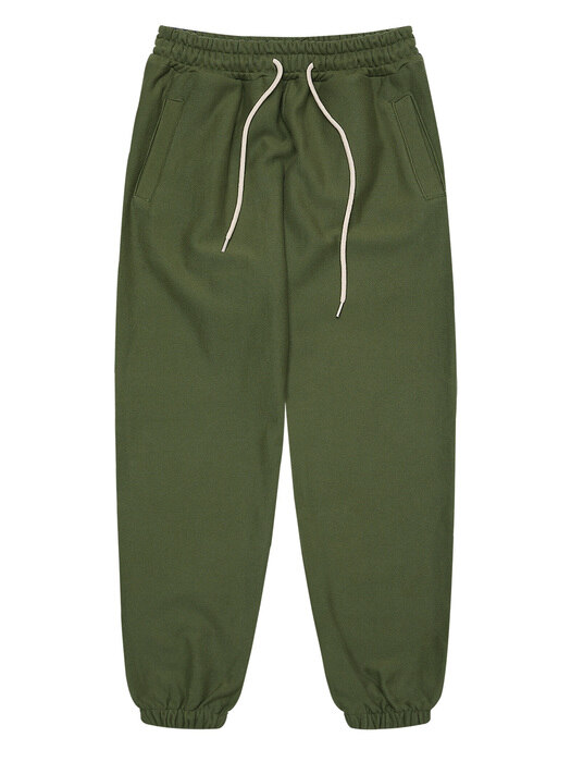 HEAVY WEIGHT SWEAT PANTS KHAKI