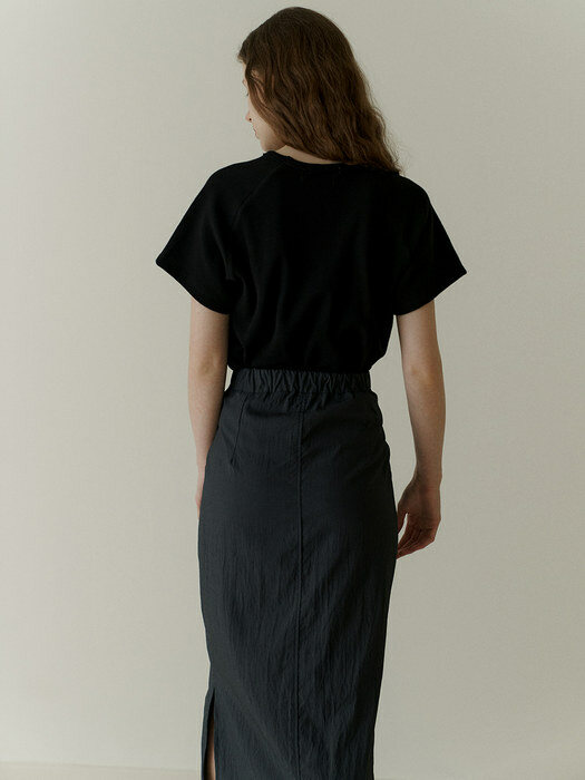 3.64 Belt skirt (Charcoal)