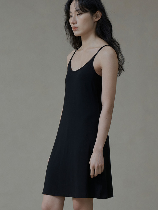 [BAMBOO] SKINWEAR INNER SLIP｜NOIR BLACK｜WOMEN`S