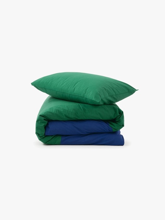 Island pillowcase - green
