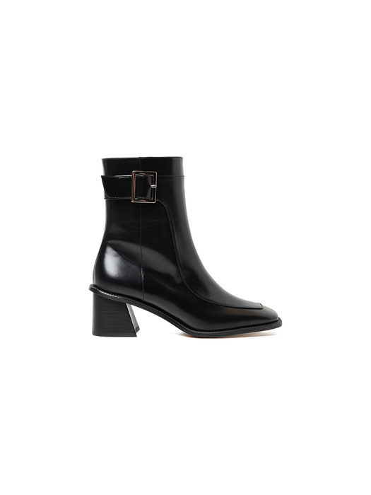 60mm Judd Sqaure Toe Ankle Boots (BLACK)
