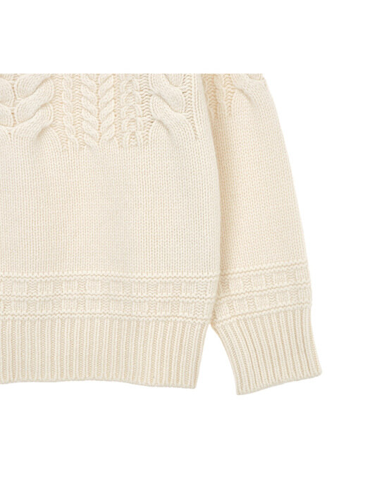 Aran Sweater, Ivory