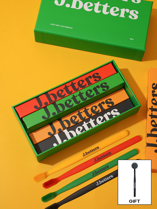 미세모 칫솔 8개+8개 (총 16개) + 사은품 혀클리너 증정(색상랜덤)