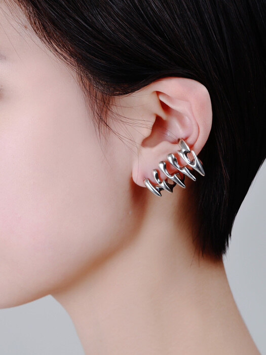 LAYERED EARRING [ SILVER 925 ]