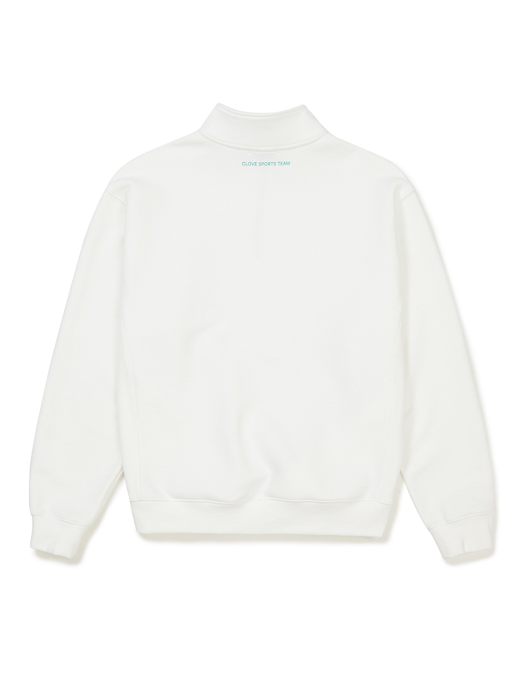 New Active Half-Zip Sweatshirt (White)