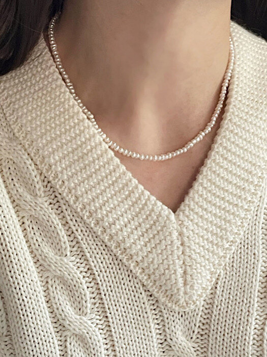 oar Classic Small Pearl Necklace