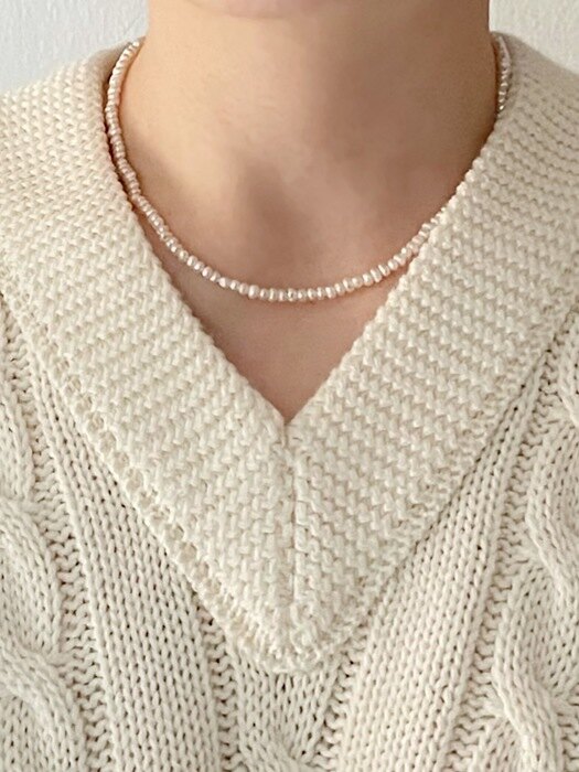 oar Classic Small Pearl Necklace