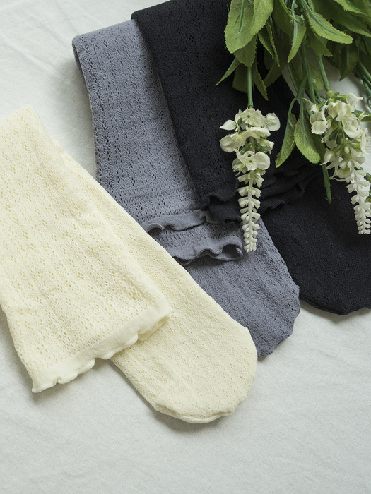 [선물포장]sophia lace socks 3colors