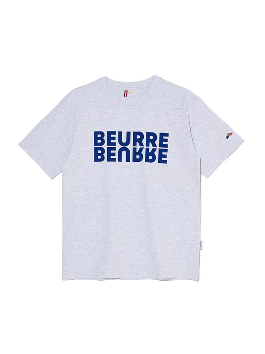  ep.6 BEURRE Decalcomanie T-shirts (Cool gray)