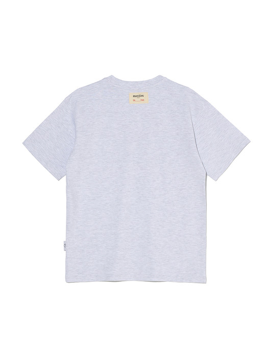  ep.6 BEURRE Decalcomanie T-shirts (Cool gray)