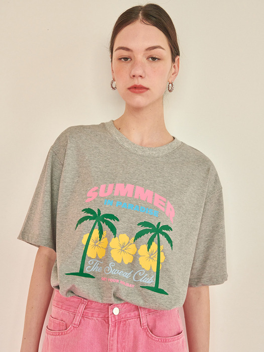Summer T-shirt (MELANGE GREY)