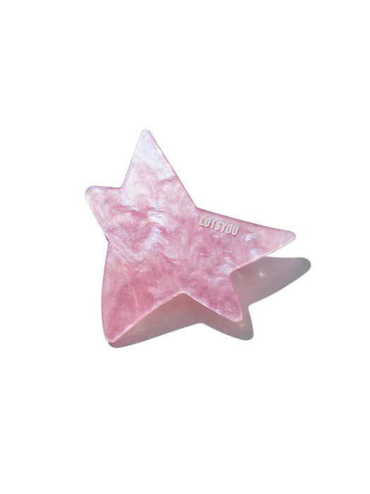 lotsyou_Twinkle Twinkle Big Star hairpin Pink