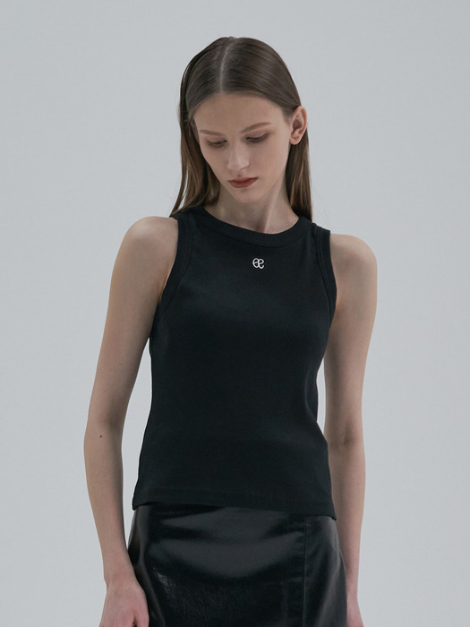 Essential Sleeveless Top_Black