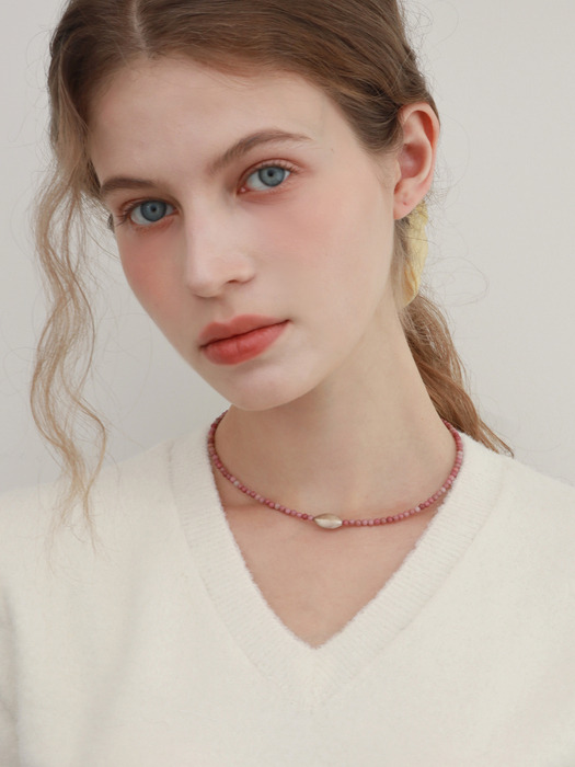 Rose Gemstone Necklace
