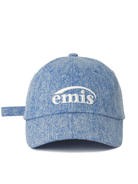 이미스]NEW LOGO DENIM BALL CAP-LIGHT BLUE DENIM