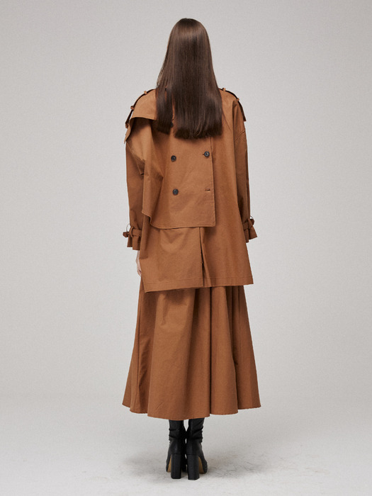 Signature trench coat dress