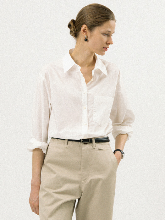 Demian classic shirt (Ivory)